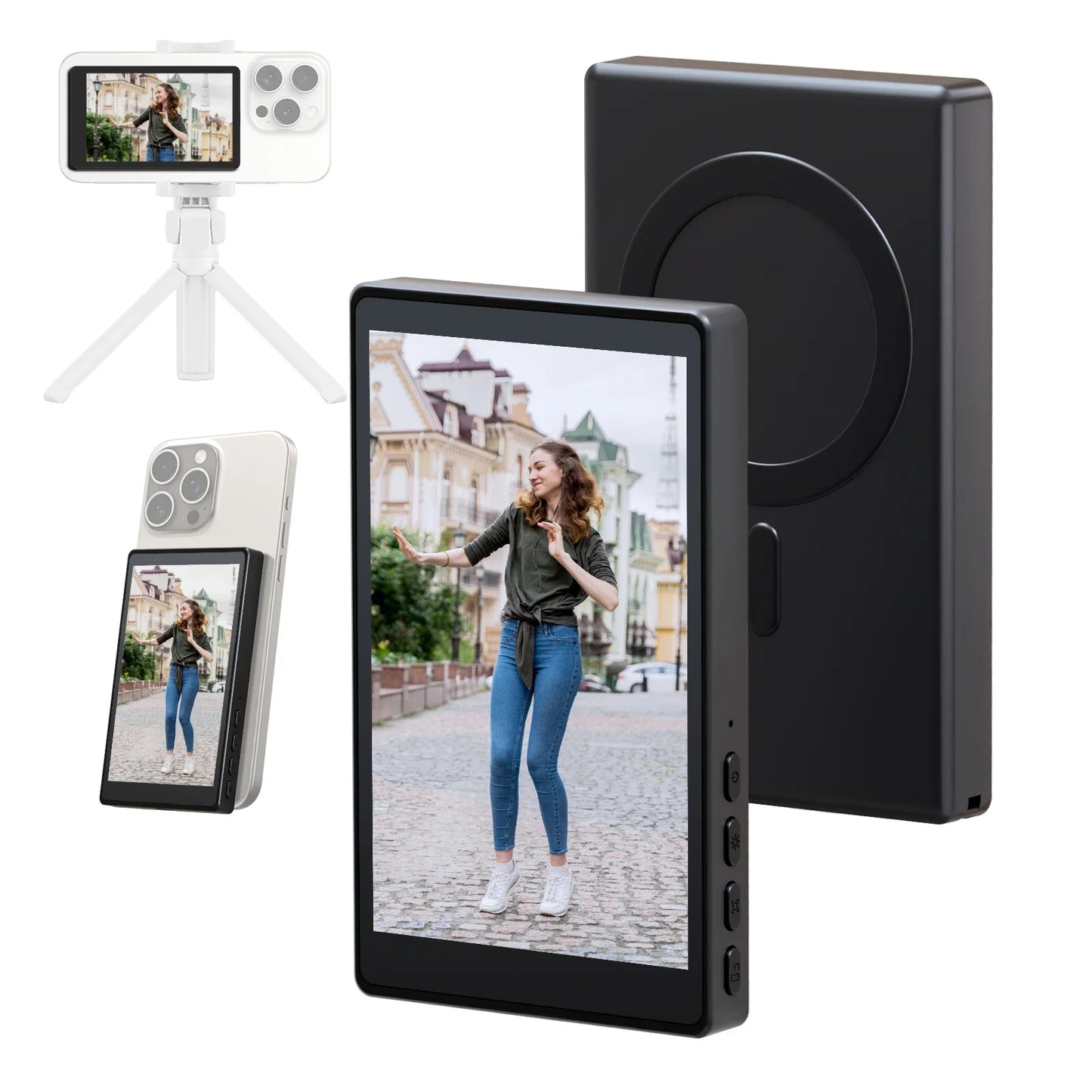 Wireless Magnetic Selfie Monitor